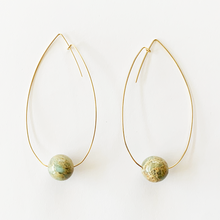 NEKO aquaterra stone earring